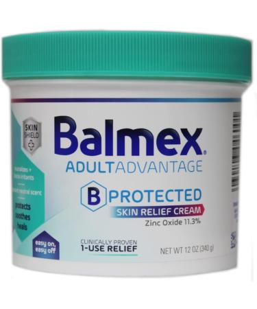 Balmex Adult Care Rash Cream 12 oz - Pack of 6 | Soothes and Protects Skin - Buy Online on GoSupps.com