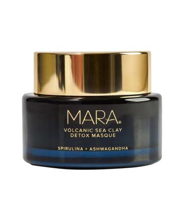 MARA - Natural Volcanic Sea Clay Detox Masque | Non-Toxic Plant-Based Skin Care | Hypoallergenic Moisturizes + Soothes Skin To Minimizes Look of Pores + Exfoliate Skin (1.69 oz | 50 ml)