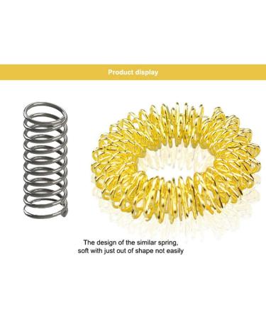 5-Piece Acupressure Massage Ring Set + 2 Wrist Massagers | Silver Acupressure Rings for Kids & Adults - Buy Online on GoSupps.com