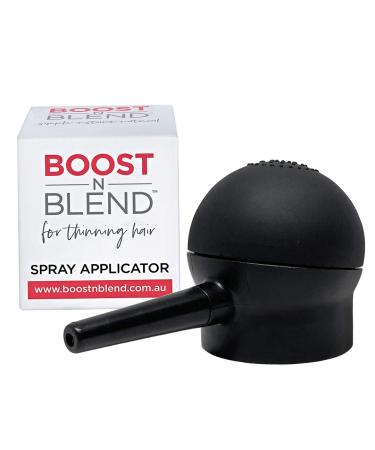 BOOST N BLEND Hair Fibres Applicator - Spray Applicator Pump Nozzle for Thinning Hair & Visible Scalp -Natural Hair Loss Concealer Tool for Women - Get Instantly Thick & Shiny Hair