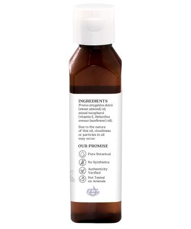 Aura Cacia Sweet Almond Skin Care Oil 4 Fl Oz - Pure Almond Oil for Soft & Smooth Skin - Buy Online on GoSupps.com