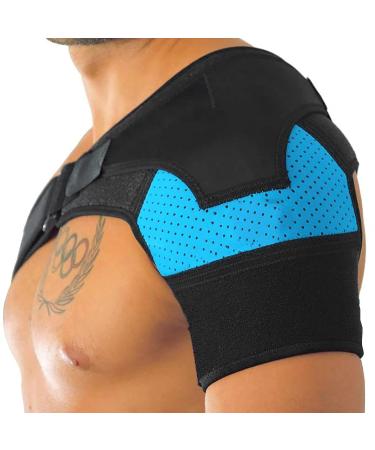 Shoulder Stability Brace for AC Joint Pain Relief | Rotator Cuff Injury Support & Arthritis Protector - Buy Online on GoSupps.com