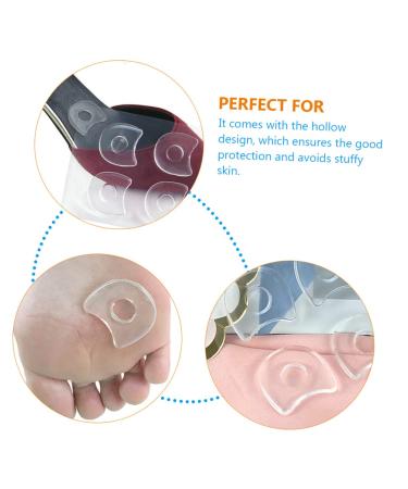 DOITOOL Nursing Foot Care Gel Stickers - 24 Pcs Outdoor Step Mats 3.5x3.2cmx2pcs - Best Quality Nursing Accessories - Buy Online on GoSupps.com