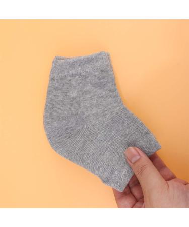 minkissy 4 Pairs Mens Sock Women Socks Moisturizing Socks Gel Heel Sleeves Feet Cracked Socks Man Socks Moisturizing Gel Socks Ankle Socks Anti-Crack Socks Ripstop Socks Foot Socks Ordinary - Buy Online on GoSupps.com