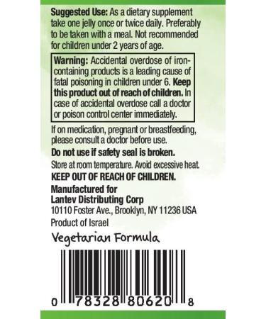 NutriBear Iron Gummies Supplement with Vitamin C Vitamin B12 Folate for Women Kids & Adults - Supports Energy No After Taste Vegan Supplements - Grape Flavor (60 Ct) 30 Count (Pack of 2) - Buy Online on GoSupps.com
