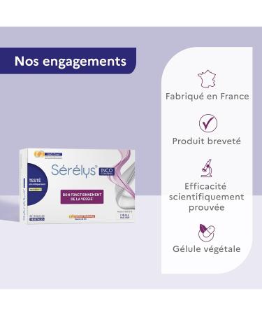 Serelys INCOCONTROL Dietary supplement based on cytoplasmic pollen extract pumpkin seed extract that contributes to the proper focus of the bladder and vitamin E - 30 gel. 1 month - Buy Online on GoSupps.com