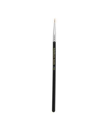 Bdellium Tools Professional Makeup Brush - Maestro Series 706 Fine Point Eyeliner - With Soft Synthetic Fibers For Lining the Eyes (Black 1pc)