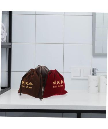 CAXUSD Travel Hair Dryer 3 pcs Cloth Draw Toolkit Wen Hair Dryer Storage Bags Bag Travel Fabric Blow Wine Wan Travel Shoe Bag - Buy Online on GoSupps.com