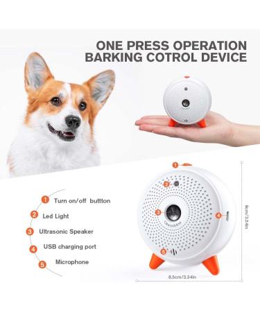 Anti Barking Device with 33FT Control Range Ultrasonic Dog Barking Deterrent Devices Automatic Stop Dog Barking Rechargeable & Waterproof Anti Bark Device Anti-Bark Tool for Large Small Dogs - Buy Online on GoSupps.com