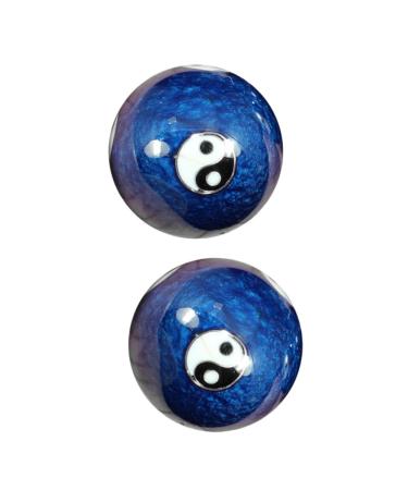 Hapinary 1Set Health Massage Handball Roll Massage Hand Balls Massage Hand Balls Hand Balls Hand massage devices Chinese handballs Chinese stress balls BAODING Balls Massage Balls