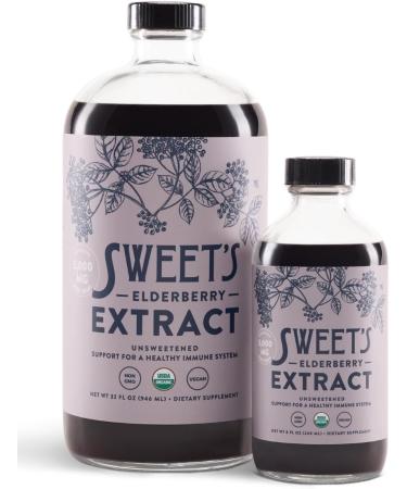 Organic Elderberry Extract | Unsweetened Elderberry Immune Support | Vegan | Keto and Diabetic Friendly | 8 fl oz Bottle | Alcohol-Free | Certified USDA Organic 8 Fl Oz (Pack of 1) - Buy Online on GoSupps.com
