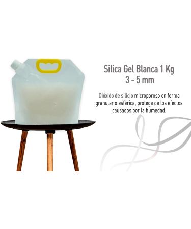 Buy DeseCamen Silica Gel Orange with Indicator - Moisture Absorption DMF & Cobalt Free 3-5 mm White - Ideal for International Shipping - Buy Online on GoSupps.com