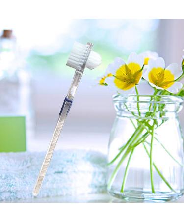 Healifty Denture Brush - Double-sided Toothbrush for False Teeth - 2pcs - Buy Online on GoSupps.com