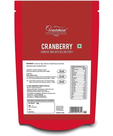 QURA Dried Cranberry 200g - Buy Online on GoSupps.com