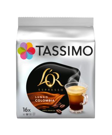 Tassimo Dosettes Caf Long D licat X16 - Le paquet de 16 T DISCs Long D licat 80 unit (Lot de 1)