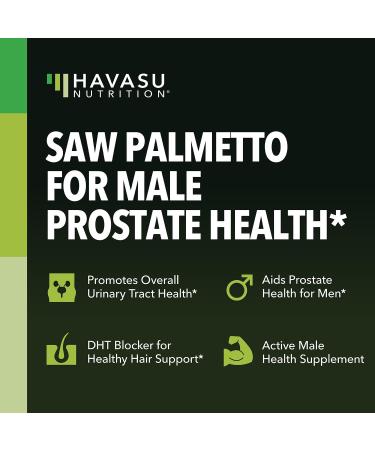 HAVASU NUTRITION Horny Goat Weed Capsules (30 Servings) & Saw Palmetto Capsules (100 Servings) - Buy Online on GoSupps.com
