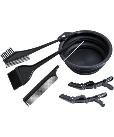 Yantaisiyu 6-Piece Hair Color Tool Set | Double-Sided Brush Tail Comb & Clips for Perfect Hair Dyeing | 300ml Hair Dye Applicator - Buy Online on GoSupps.com