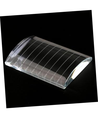 BESTYASH Support Verre pour Palette de Colle Adh sive pour Extensions de Cils et Sourcils Outil de Maquillage avec Rainure pour Patch - Buy Online on GoSupps.com