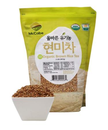 McCabe Organic Brown Rice Tea 2 lb (32 oz) | USDA & CCOF Certified | Product of USA - Buy Online on GoSupps.com