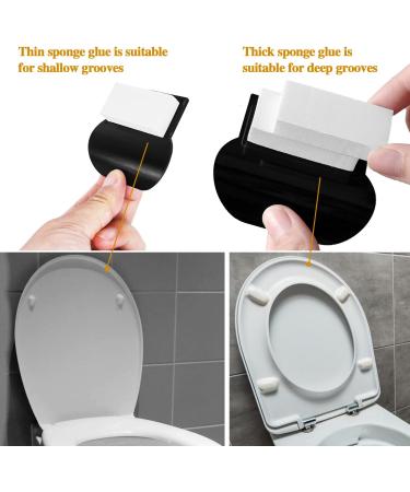 Toilet Lid Lifter 3 Pcs - Self Adhesive Sticky Handle for Touch-Free Lifting - Multi-Function Tools for Home, Office, Hotel - Buy Online on GoSupps.com