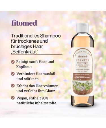  Fitomed FITOMED Traditional Shampoo for Dry and Normal Hair - 250ml - Buy Online on GoSupps.com