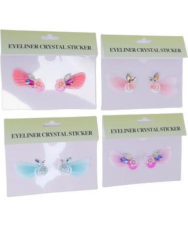 Bijoux pour les Yeux Coller sur des Paillettes D calcomanies en Acrylique avec blouissants pour le Maquillage de F te sur Sc ne de Festival - Buy Online on GoSupps.com