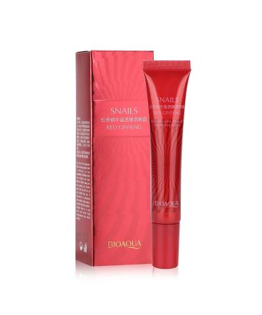Sonew snail repair eye cream ginseng secretes mucus extract eye serum for moisturizing dark circles swells folding sagging skin aging anti -aging skin care lotion