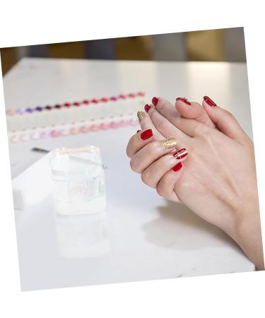 Mikinona Nail Art Brush Cup Nail Cup with Lid Liquid Powder Container Glass Nail Cup Manicure Art Dish Nail Dipping Dish Cup Dappen Dish Bowl Nail Dish Heart-shaped Crystal Glass Saucer Cup 5.70X5.40X5.40CM As Shown - Buy Online on GoSupps.com