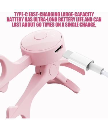 Heated Eyelash Curler 2024 New Electric Eyelash Curler 230mAh Rechargeable Wide Angle Heated Lash Curler with 3 Heating Long Lasting Eyelash Curler Heated for Travel White - Buy Online on GoSupps.com