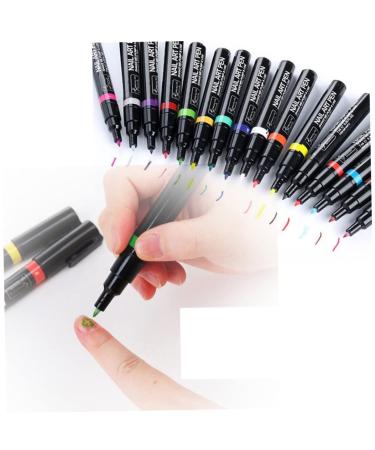 16PC Nail Art Set - 3D Design Tools for UV Gel Polish | International Shipping Available - Buy Online on GoSupps.com