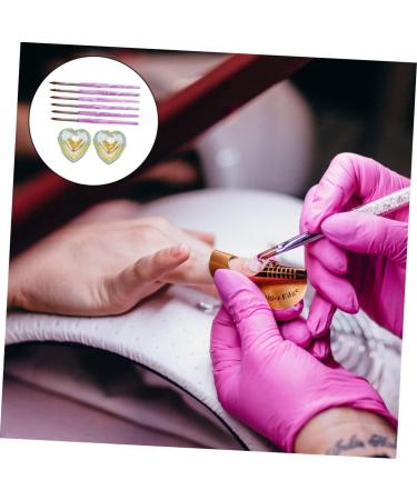 POPETPOP 3 Sets Nail Art Crystal Cup Nail Painting Pen Manicure Crystal Cup Nail Pen Nail Art Brush Manicure Dipping Cup Nail Crystal Cup Nail Crystal Bowl Glass Dedicated Octagonal Cup - Buy Online on GoSupps.com