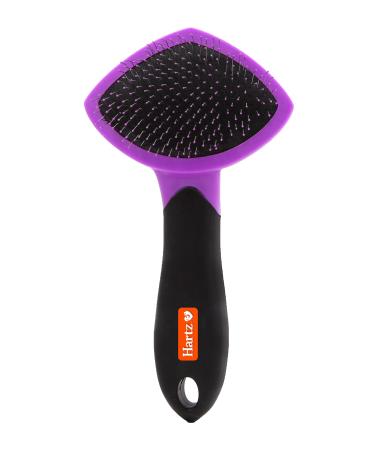 Hartz Groomer's Best Slicker Brush for Dogs & Cats, Detangles & Helps Deshedding for All Coat Types Slicker Brush Cats and Small Dogs