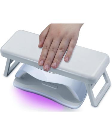 Nail Arm Rest Hand Cushion PU Leather Nail Cushion Foldable Nail Armrest Cushion For Beauty Salons And Home Manicure Foldable Nail Hand Cushion Nail Arm Rest Pu Leather Nail Hand Rest For Home Use Pink - Buy Online on GoSupps.com