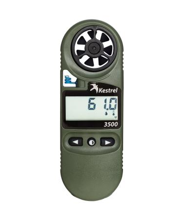 Kestrel 3500 Weather Meter/Digital Psychrometer Olive Drab With Nv Backlight