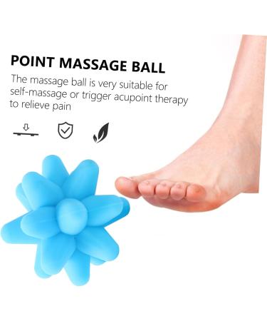 Fomiyes 2-in-1 Star Fitness Ball & Massage Roller - Enhance Muscle Recovery & Flexibility | Perfect for Gym Yoga & Children - Buy Online on GoSupps.com