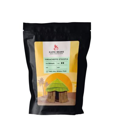 Kaphi Beans Single Origin Medium Roast Yirgacheffe Ethiopian Coffee- Freshly Roasted (Filter 2kg) Filter 250 g (Pack of 1)