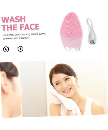 POPETPOP face washbasin Facial Cleanser Facial Cleansing Brush Washing Device face Cleansing Brush Electric Facial Brush face Brush face Scrubber Electric Massager Cleansing Brush - Buy Online on GoSupps.com