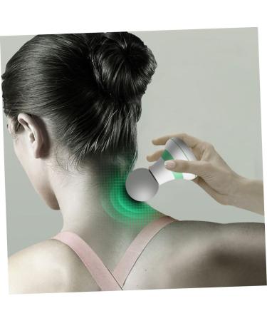 SESESFOUFU Portable Percussion Muscle Massage Device - 1STK Fascies Masion Power Tools for Ultimate Body Relaxation | USB Pebble Gel 11.5x7.5cm Green - Buy Online on GoSupps.com