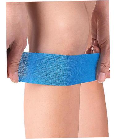 Buy Kinesiology Tape - Muscle Support Elastic & Breathable for Knee Pain Relief - Blue | International Shipping - Buy Online on GoSupps.com