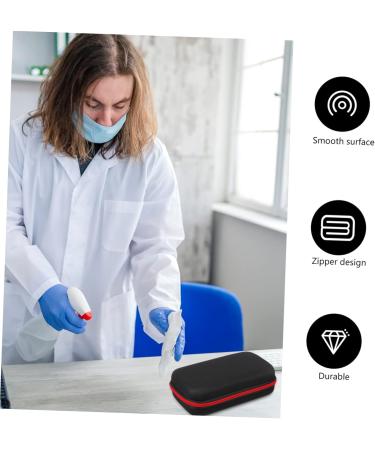 Mobestech Storage Bag for Ear Thermometers | Portable EVA Case & Organizer for Forehead & Ear Thermometers - Buy Online on GoSupps.com