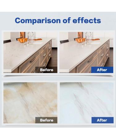 Stone Maintenance Polishing Wax Granite Cleaner and Polish Stone Care Granite and Stone Daily Cleaner (3PCS) - Buy Online on GoSupps.com
