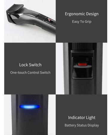 Shop Professional USB Cordless Electric Trimmer for Men - Rechargeable Hair Clippers & Razors | International Shipping Available - Buy Online on GoSupps.com