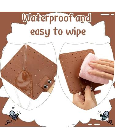TAMOSH 4 Pieces 17.3 Inch Fly Swatter Leather Fly Swatter Long Fly Swatter Manual Fly Swatter Wood Handle Bug Swatter - Buy Online on GoSupps.com