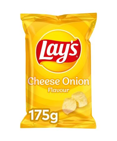 Lay's Lay's Chips Cheese Onion 8 x 175g