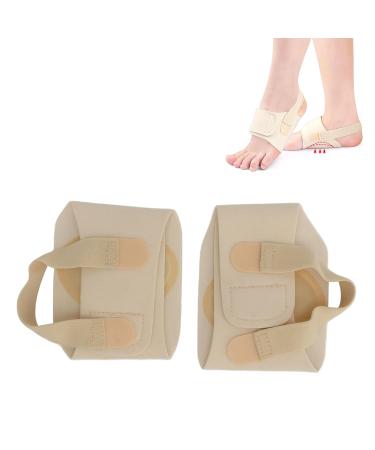 Arch Support Braces for Foot Pain Relief | Adjustable Silicone Compression Sleeves for Plantar Fasciitis | Improve Posture & Comfort - 1 Pair - Buy Online on GoSupps.com