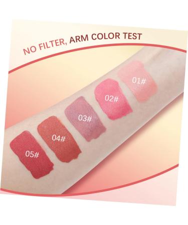 NULYLU 5pcs Blush Makeup Creamy Eyeshadow Face Sheer Flush Facial Beauty Cosmetic Pigment Pigment - Buy Online on GoSupps.com