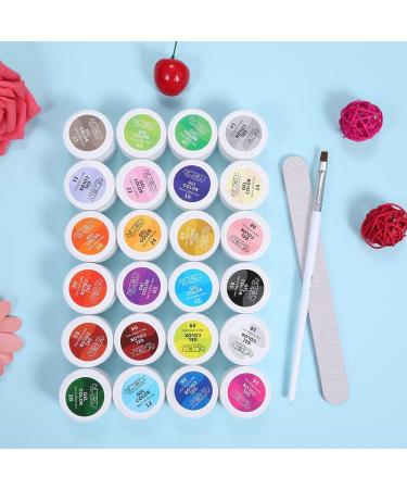 30 * 5ml Mix Colors Nail Polish UV Gel Set Phototherapy Glue Nail UV/Led Lamp Nail Gel Polish Tool Kit - Buy Online on GoSupps.com