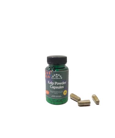 Kelp Capsules Vegan Daily dose of Natural Iodine Non-GMO Gluten-Free (90 ct)