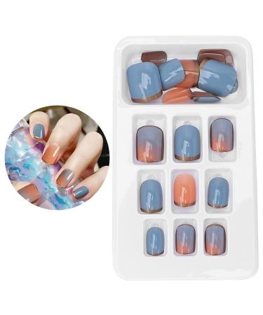 24PC Full Cover Wrong Nails - Removable Ballerina Coffin Nails for Women | Fashion Nail Decoration (P131) - Buy Online on GoSupps.com