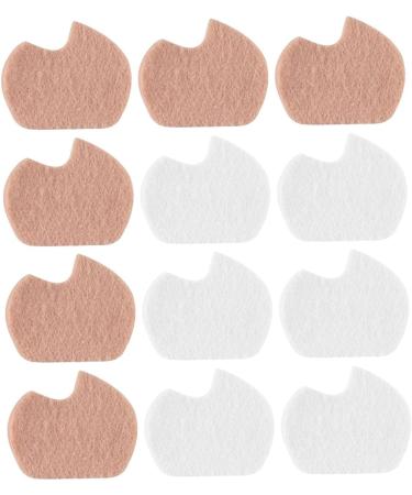 Buy NOLITOY 12 Pairs Reusable Forefoot Pads | Metatarsal High Heel Inserts for Women | Comfortable Foot Cushion for Shoes - Buy Online on GoSupps.com